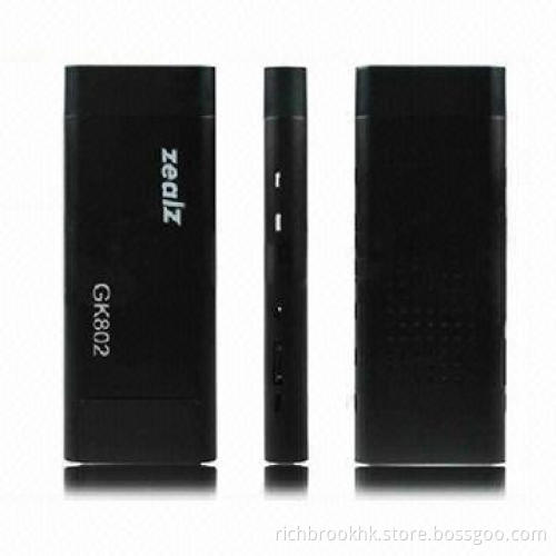 GK802 Quad Core Mini Android 4.2 OS TV Box Media Player with Wi-Fi & TF Card